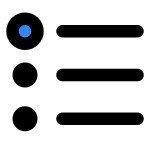 List Top SVG Icon